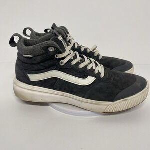 Vans Shoes Women Size 10 Ultracush Gray High Top Skateboard Sneaker Lace Up 3877